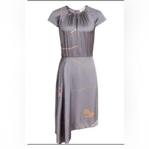 REISS Grey dress ASYMMETRICAL